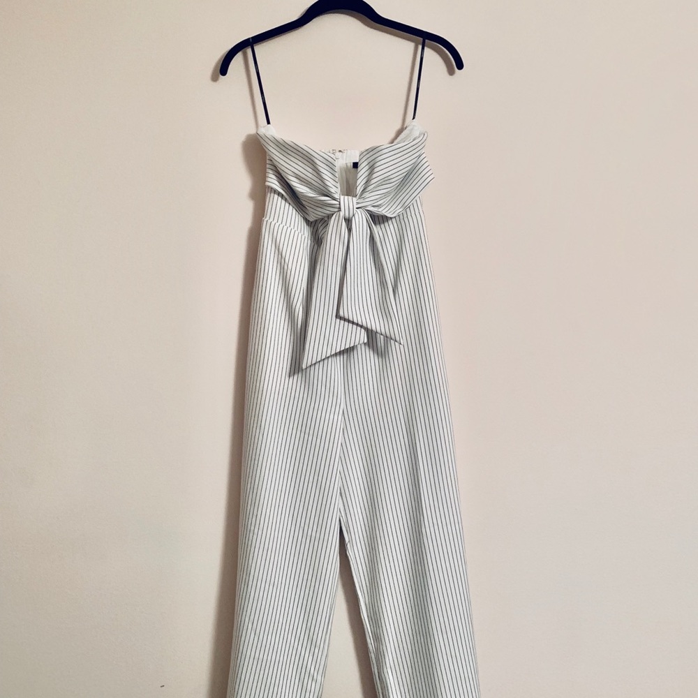 NWT Black & White Pantsuit